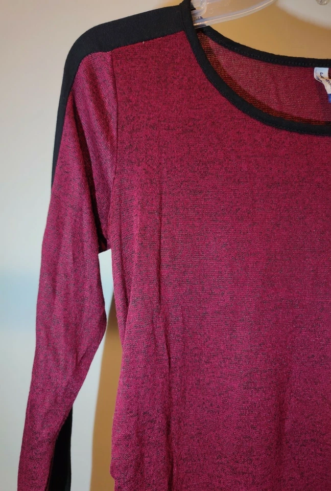 Top de maternidad Planet Motherhood para mujer rojo pequeño Foto 3 de 4