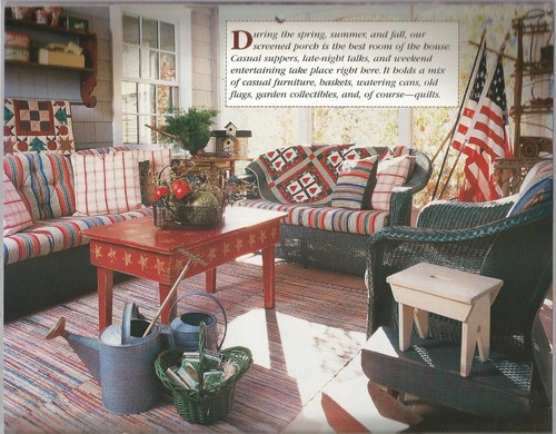 Thimbleberries A Year of Quilts Calendar At Home With Lynette Jensen 1997 - Picture 3 of 4
