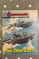 COMMANDO COMIC WAR STORIES IN PICTURES No.1080 FULL SPEED EAST GN2132