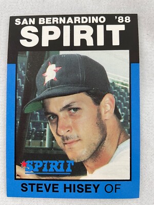 1988 San Bernardino Spirit-BEST Minor League Baseball Card#20