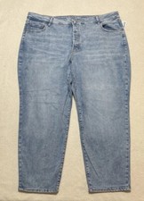 Old Navy Jeans Womens Size 24 Curvy OG High Rise Straight Leg Blue Denim