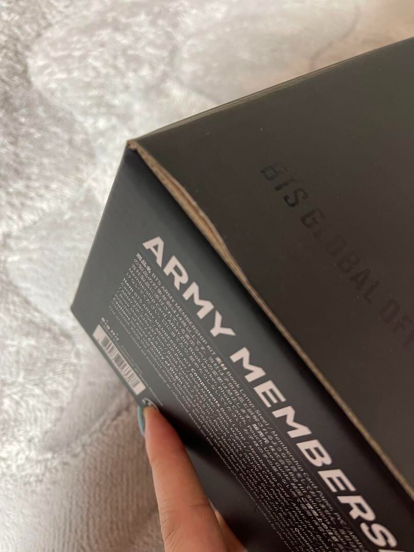 BTS GLOBAL FANCLUB ARMY MEMBERSHIP Limited Kit 7th Version