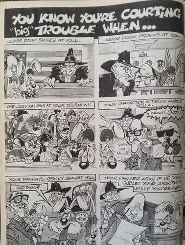 Cracked #267 NOV 91: we toon out TOONS-we put out BACKDRAFT-we shaft ROBIN HOOD - Picture 13 of 13