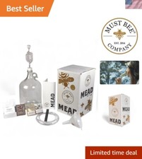Elegant Mead Making Kit   All You Need for Homemade Honey Wine Perfection