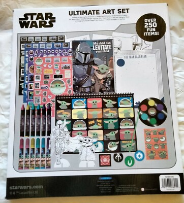 Star Wars Ultimate Art Set The Mandalorian Over 250 Fun Items