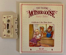 The Talking Mother Goose "Goldilocks the 3 Bears Book Cassette Tape by WOW
