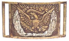 Civil War - Model 1851 U.S. EAGLE BELT PLATE CATCH With Matching Numbers