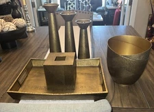 Labrazel Metro 6 Pc Set Rare Find Bronze Designer Michael Berman Display NWOB