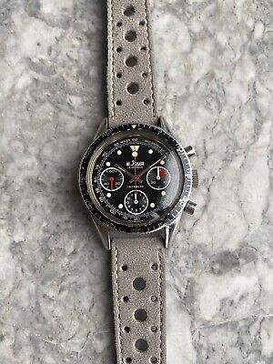 Vintage Le Jour 1970s Chronograph Manual Wind Glossy Black Vintage Le Jour 1970s Chronograph Manual Wind Glossy Black