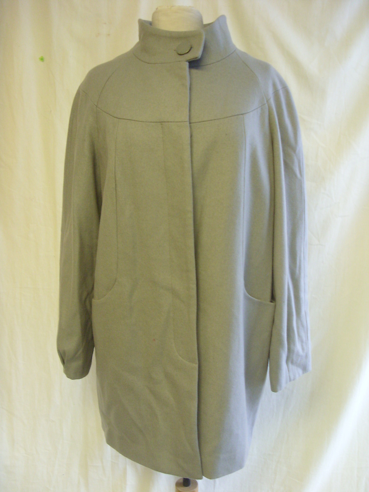 ALTRA Cappotto Donna F&F taglia 14 grigio 51% lana elegante alcune marche u 687