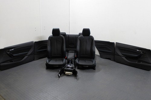 BMW M2 F87 Innenausstattung Leder Alcantara Sitze Sportsitze SHZ Ziernaht blau