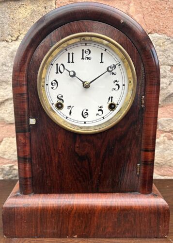 Fabulous Gilbert American Arched Top Mantel Clock Antique 8 Day Striking 1890 - Picture 1 of 9