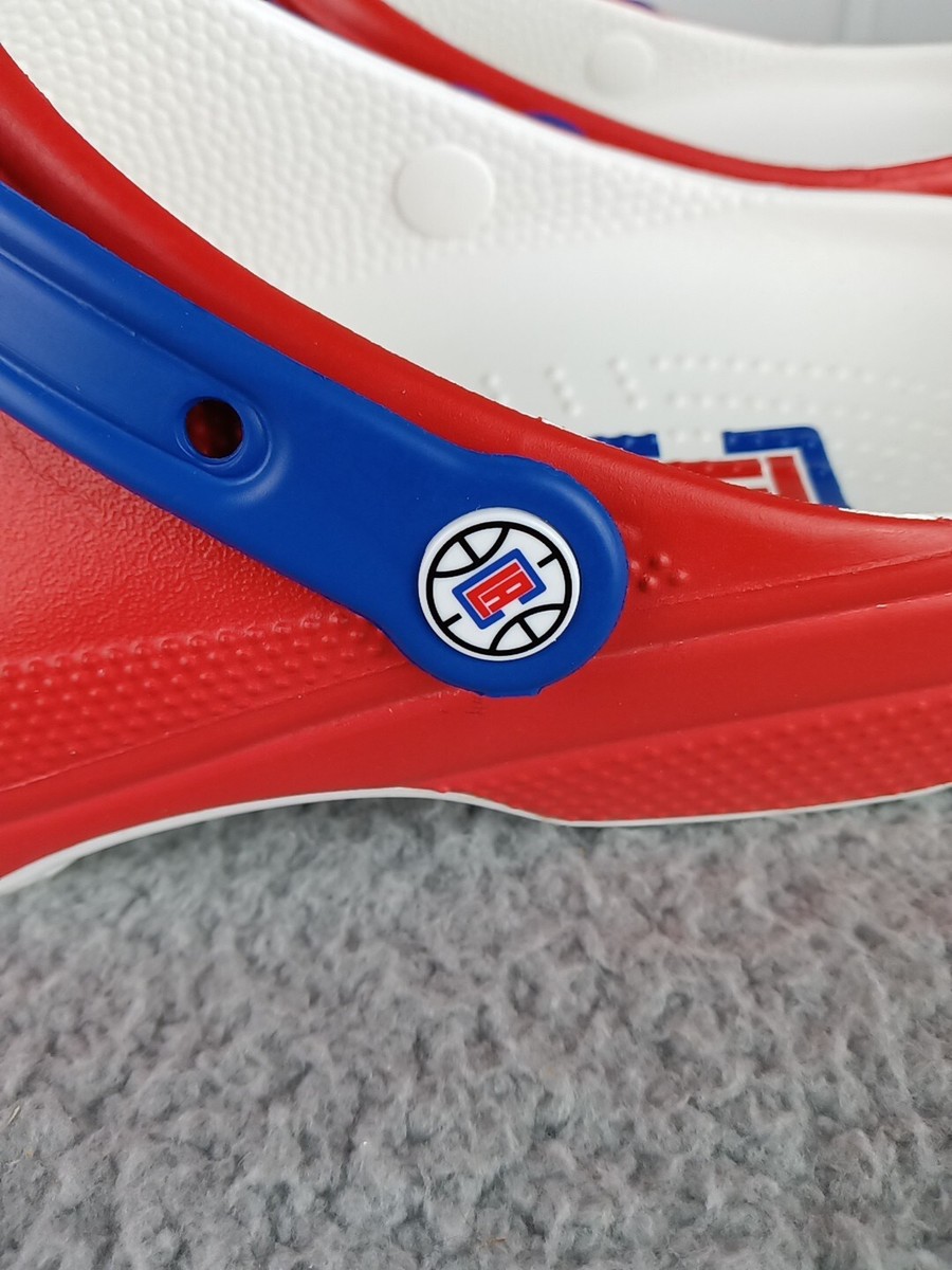 Crocs NBA LA Clippers Classic Clogs Size M11 208863-425 NWT Crocs NBA LA Clippers Classic Clogs Size M11 208863-425 NWT