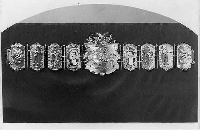 PHOTO ONLY of Boxing Belt,John L. Sullivan Champion Diamond Belt,c1887,Sports  | eBay