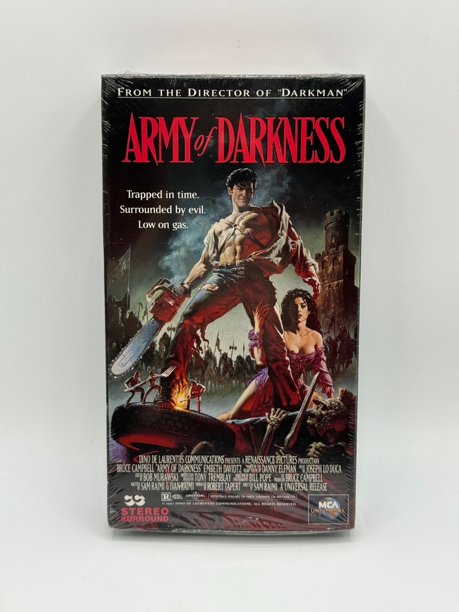 Army of Darkness (VHS, 1993) for sale online | eBay