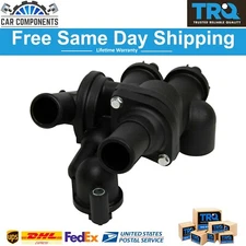 TRQ New Thermostat w/ Housing Assembly For 2007-2018 Chrysler Dodge Jeep Patriot