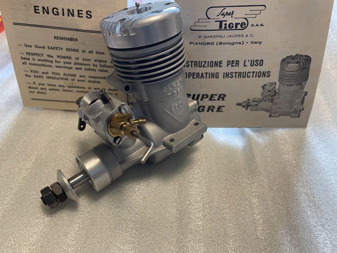 Super Tigre 60V Engine U Control Radio | eBay Super Tigre 60V Engine U Control Radio | eBay