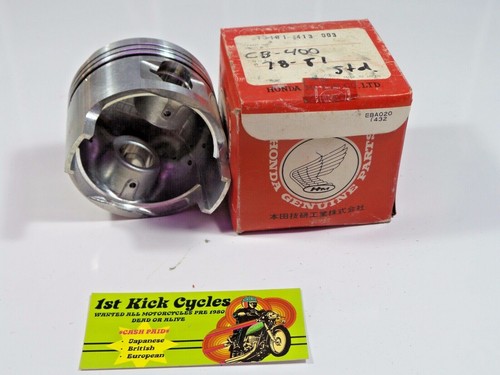 NOS HONDA PISTON CB400TI 13101-413-003 OEM - Picture 7 of 7
