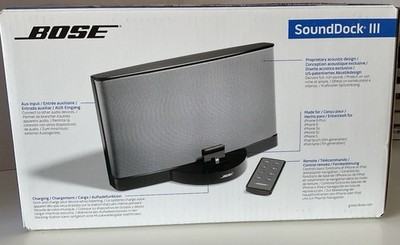 Bose SoundDock Series 3.AUX Kabel.Bluetooth-Adapter.Originalverpackung.