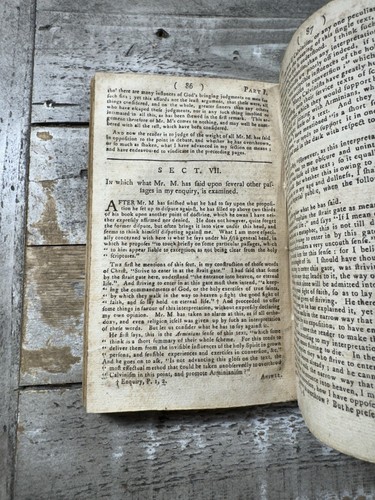 1769 Antique Colonial American Sermon "Reply to Mr. Mills" Samuel Hopkins - Picture 9 of 11
