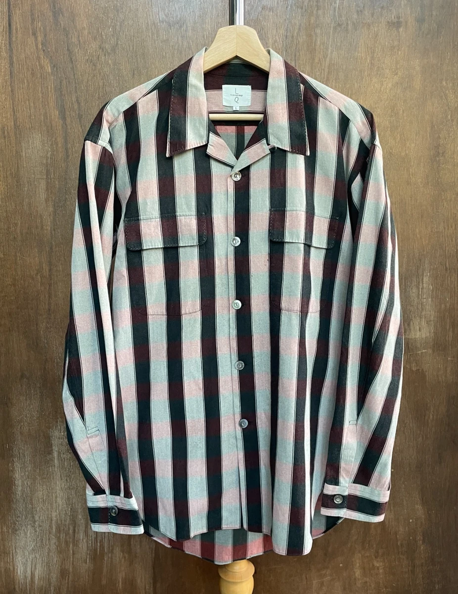 Yohji Yamamoto Long Sleeve Striped Casual Button-Down Shirts for