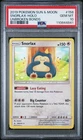POKEMON SNORLAX-HOLO 2019 SUN & MOON UNBROKEN BONDS #158 PSA 10
