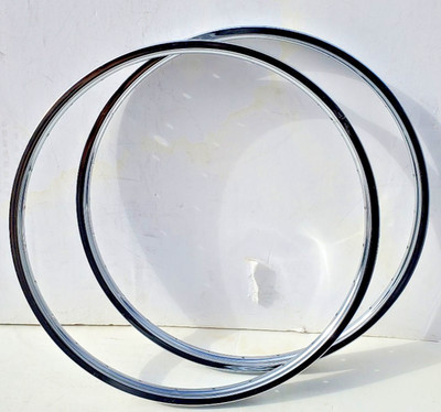 NOS Schwinn Stingray Fastback Bicycle Rims Hoops Wheels S-6 28H 20''x 1-3/8'' MINT