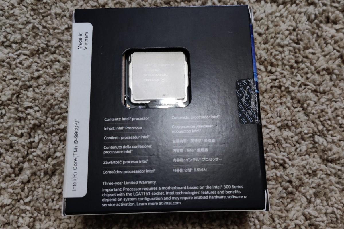 CPU Intel Core i9-9900KF CPU Amazon.com: Intel BX80684I99900KF Intel Core i9-9900KF