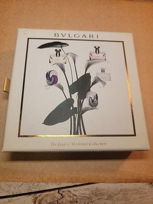 Bvlgari Essence Of A Jeweller  5 Bottles 5ml Each Box Has Never Been Used.
