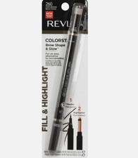 Revlon Colorstay Shape  Glow Eye Brow Marker and Highlighter 260 Dark Brown ...