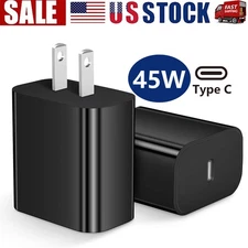 45W Wall Charger Power Adapter Black USB C Charger Block not with Cable Included