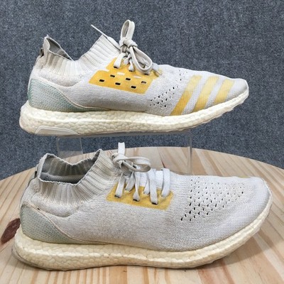 Adidas Ultraboost Uncaged Shoes Mens 11 Athletic Sneakers BB4073 Gray Yellow