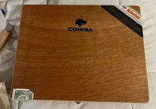 Cohiba Double Corona Empty Wooden Cigar Box Dominican Republic