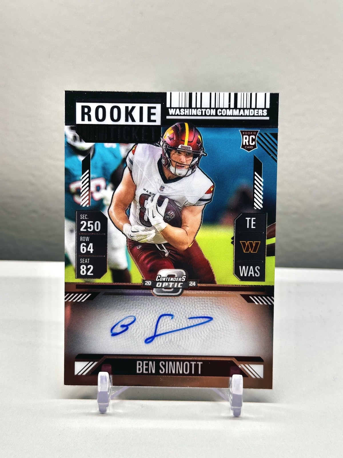 Ben Sinnott Auto Rookie 2024 Panini Contenders Optic - Rookie Ticket RPS #136