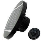 New Solar Fan Exhaust Fan Air Extractor Gable Roof Mounting Ventilators