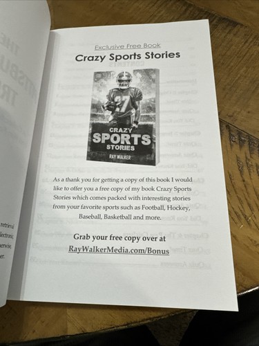 Ultimate Pittsburgh Steelers Trivia Book A Collection of Amazing Trivia Quizzes - Picture 7 of 10