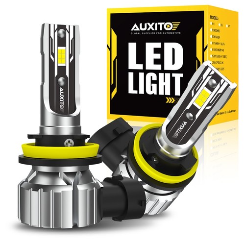 Auxito H8 H9 H11 LED Headlight High Combo Low Bulbs Kit Beam Super Bright New - Picture 13 of 14