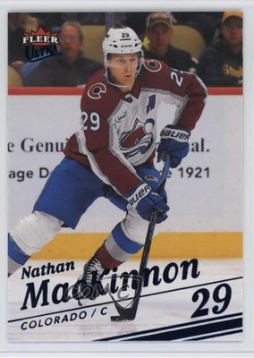 2025-26 Upper Deck Fleer Ultra SP Ice 95/100 Nathan MacKinnon #102 00d2
