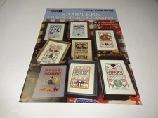 Leisure Arts Samplers For Special Occasions Leaflet 2469 - 16 Designs - EUC