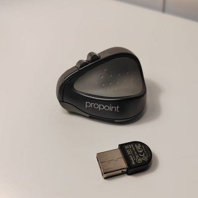 Swiftpoint ProPoint Wireless Mini Mouse Presenter USB Ergonomic Compact with Cas