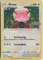 Blissey 052/078 Pokémon GO Holo Rare