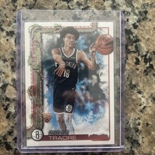 2025-26 Topps Holiday Nolan Traore SP Photo Variation RC #SSV-NT Nets