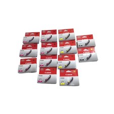 New Lot of 13 Genuine Canon PIXMA 271 M/Y/BK ...