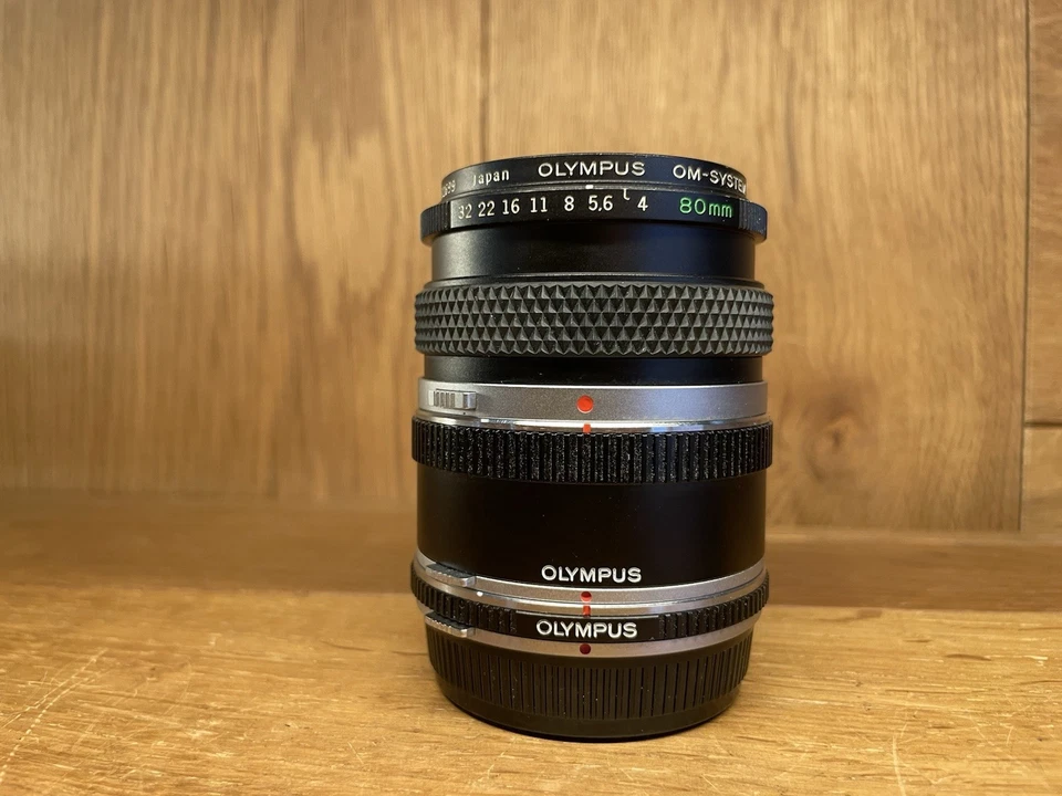 *Near Mint ++* Olympus Zuiko Auto 1:1 Macro 80mm F/4 Lens Auto Extension 25 & 7 - Image 3 of 4