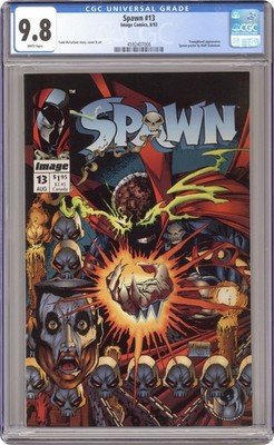 Spawn #13D Direct Variant CGC 9.8 1993 4592407008