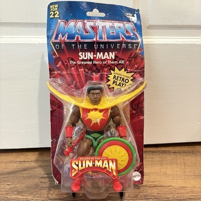 2021 Mattel Masters of the Universe SUNMAN Action Figure - HDR90 New In Box