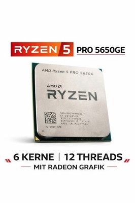   AMD Ryzen 5 PRO 5650GE CPU | 6C/12T | Radeon | AM4 | OEM-CPU   #262