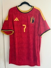 Belgium Adidas Home Soccer Football Jersey Shirt 2026 JM8381 De Bruyne #7 Medium