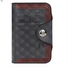 Menbense Premium Men's Wallet,Magnetic buckle