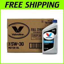 Full Synthetic 5W-30 Oil - European Vehicles - 6 Pack